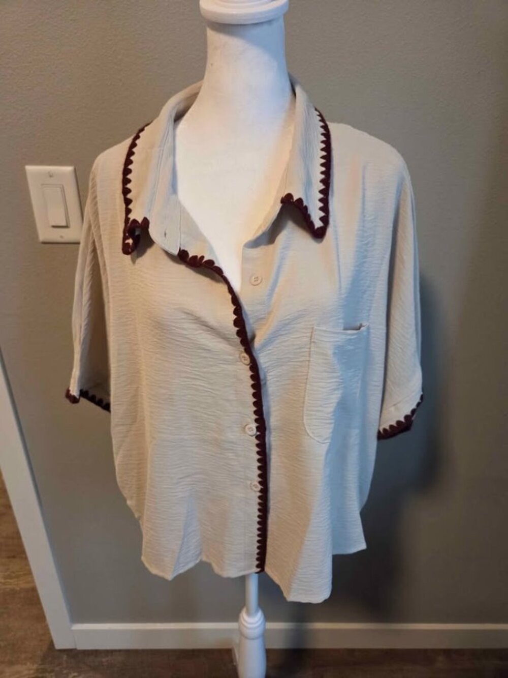 Shein womens plus size top 4XL
